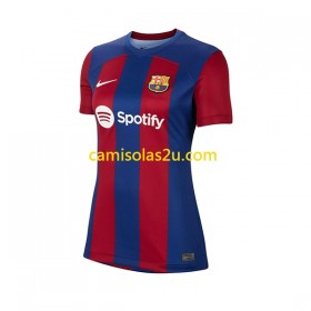 Camisolas de futebol FC Barcelona Mulher Equipamento Principal 2023/24 Manga Curta